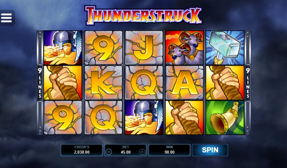 ThunderStruck Free Slots